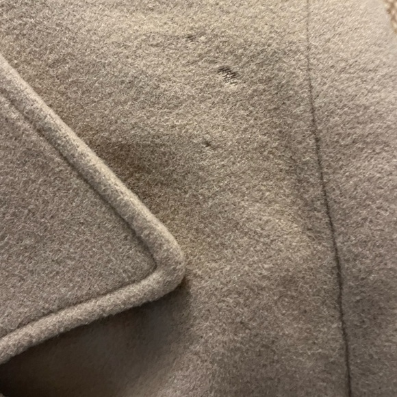 Valia Vintage Tan Blazer Wool Cashmere Blend - Picture 4 of 7